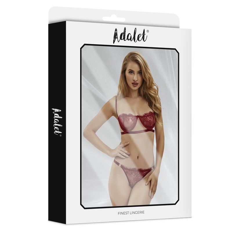 Mia Set 2 pcs Burgundy S M