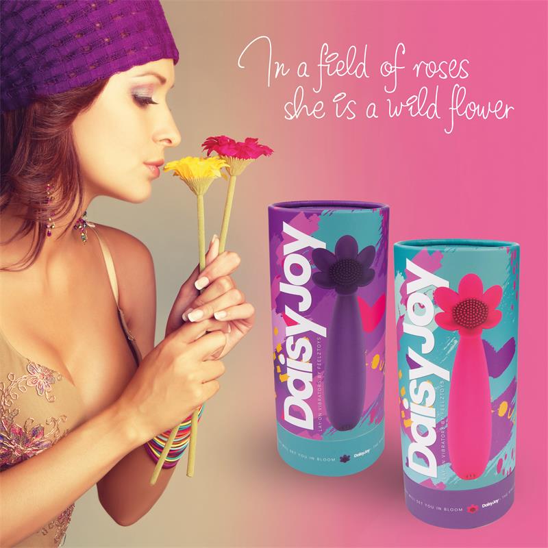 Daisy Joy Lay On Vibrator Purple