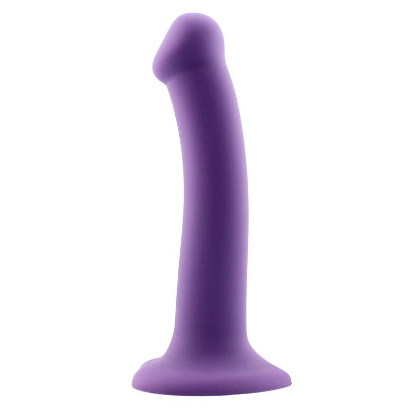 Bouncy Liquid Silicone Dildo Hiper Flexible 75 19 cm Size L Purple