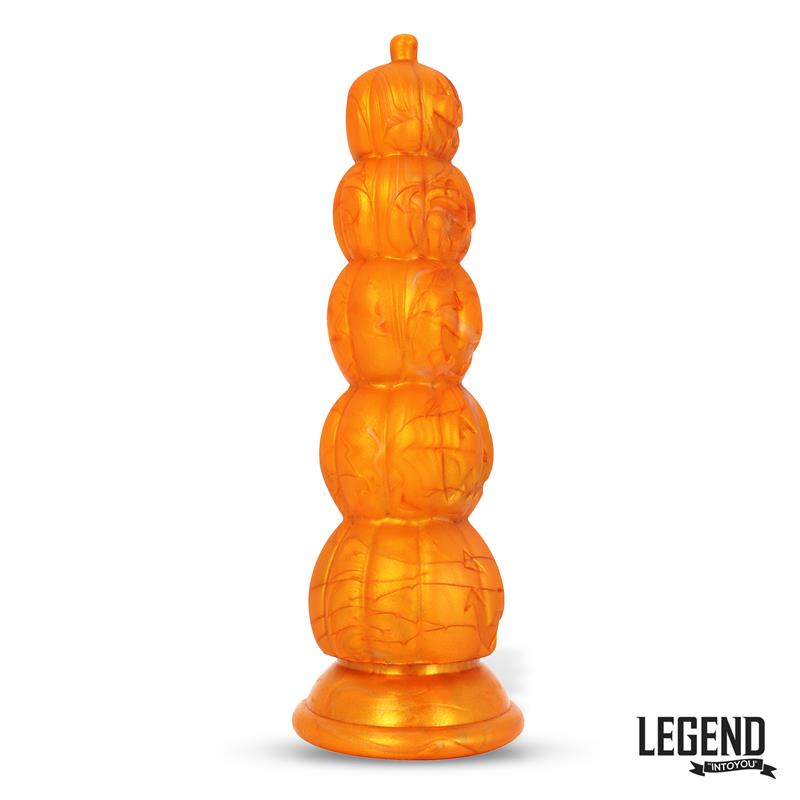 Pumpkron Pumpkin shaped Liquid Silicone Dildo 197 cm