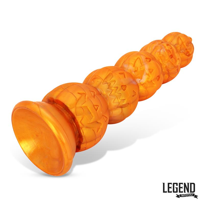 Pumpkron Pumpkin shaped Liquid Silicone Dildo 197 cm