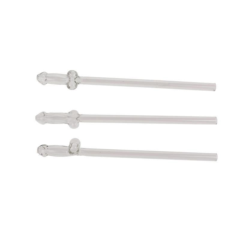 Glass Straw with Cleaning Brush