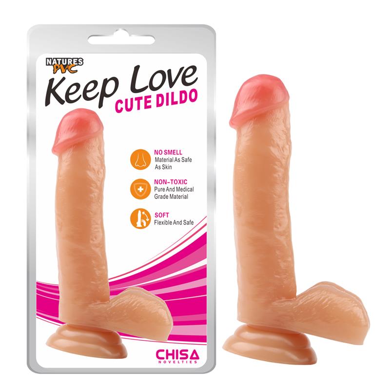 Dildo Cute 178 x 4 cm Flesh