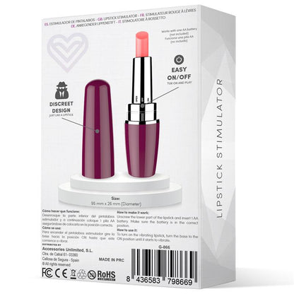 Viblips Lipstick Stimulator Purple