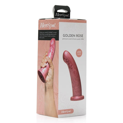 Herspot Dildo Golden Rose Big Size