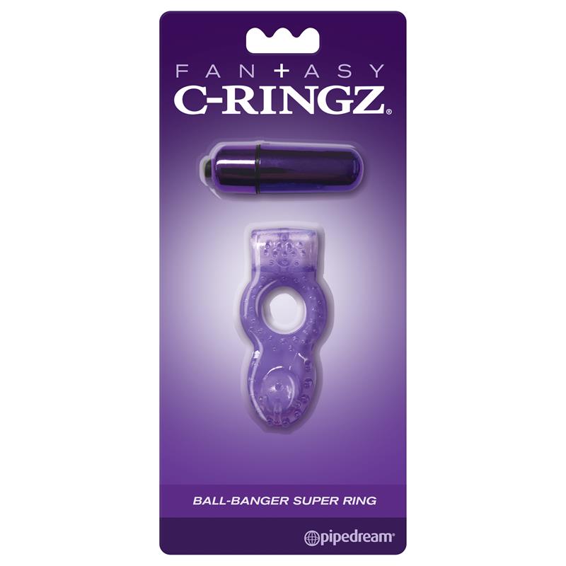 Fantasy C Ringz Ball Banger Super Ring Purple