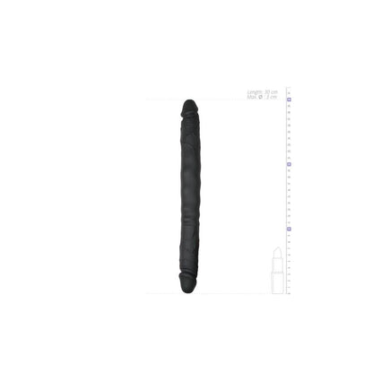 Silicone Double Ended Dildo Black