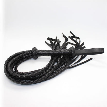 Braided Flogger 75 cm Black