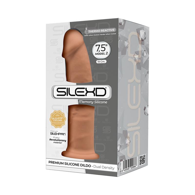 Dildo Dual Density Mod 2 75 Caramel