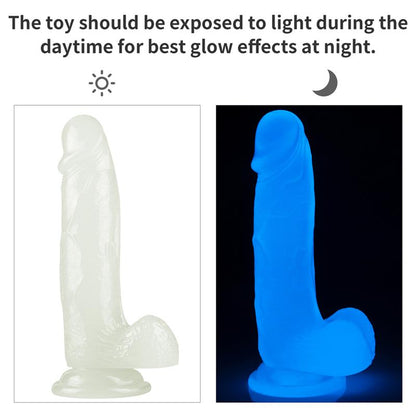 Dildo Lumino 75 Blue Light