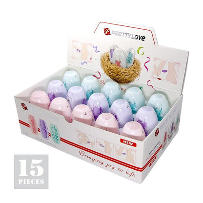 Pack 15 Pieces Double Sided Masturbator Egg