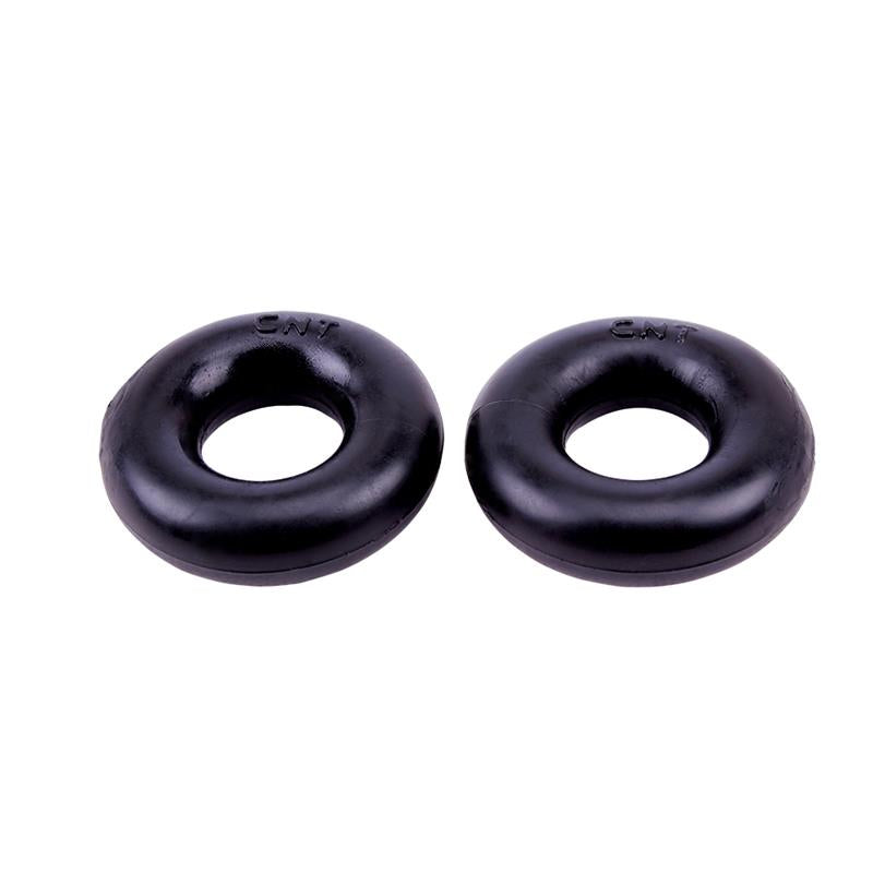 Donut Rings Over Sized Black