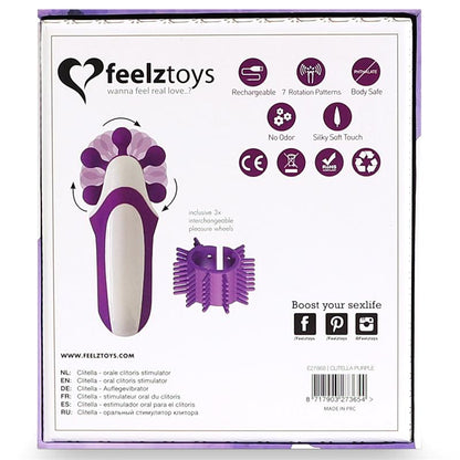 Clitella Oral Sex Clitoral Stimulator Purple