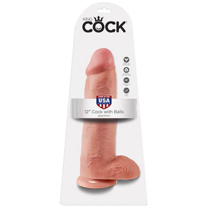 King Cock Cock with Balls 12 Flesh