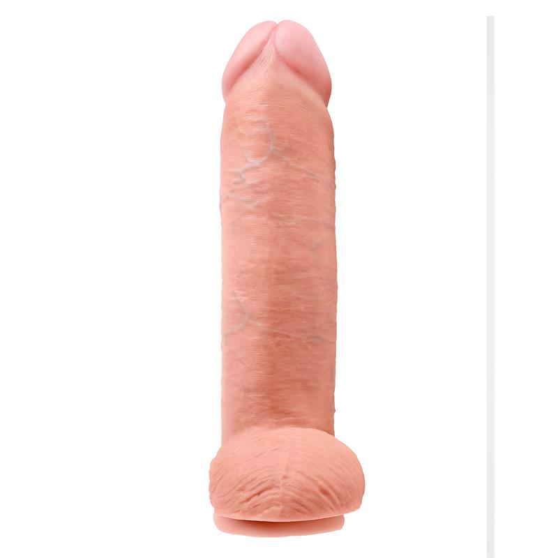 King Cock Cock with Balls 12 Flesh