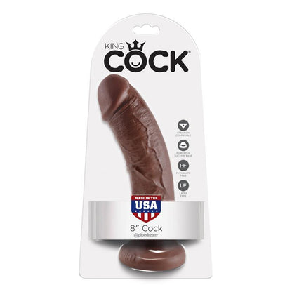 King Cock Dildo 8 Brown