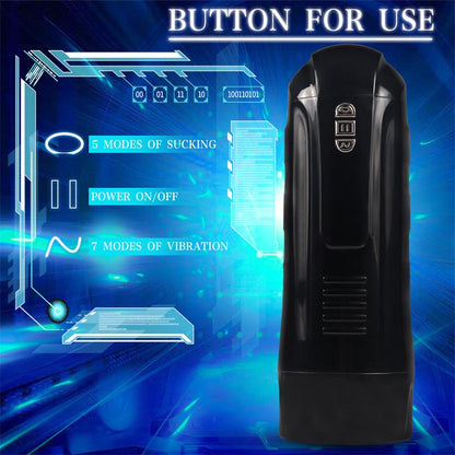 Truda Automatic Male Masturbator Vibration and Suction Vagina