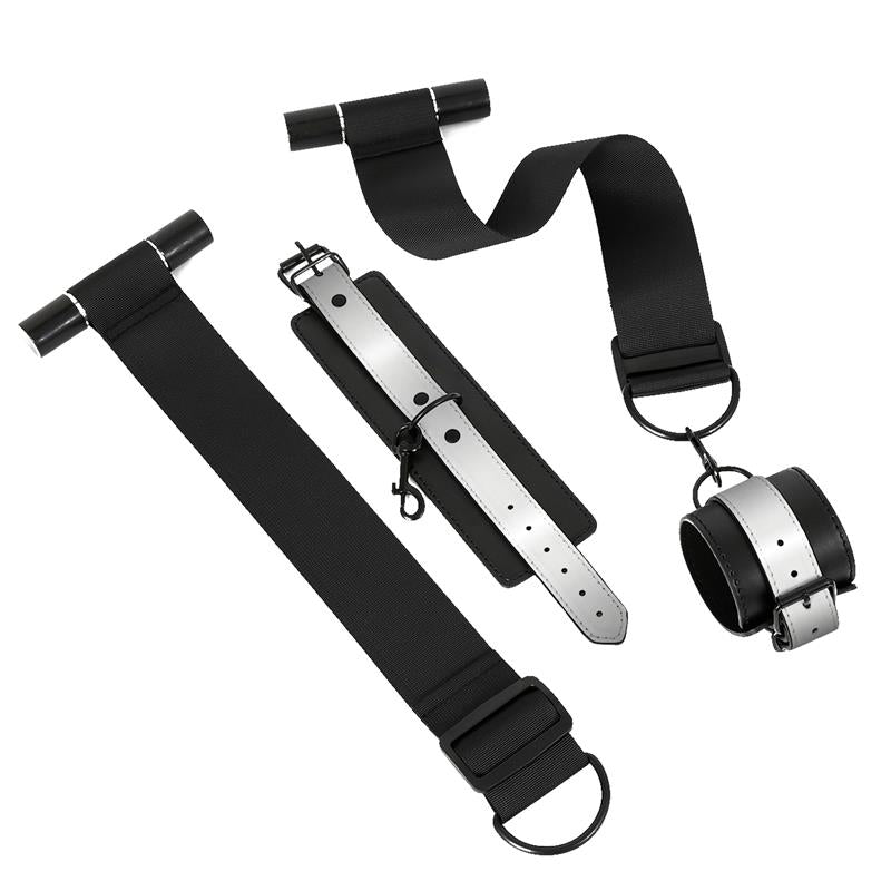 Door Restraint Kit with Adjustable and Removable Cuffs