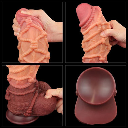 Dildo Dual Layer King Size Nature 105