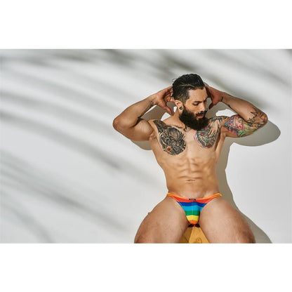 C4M03 Classic Thong Rainbow