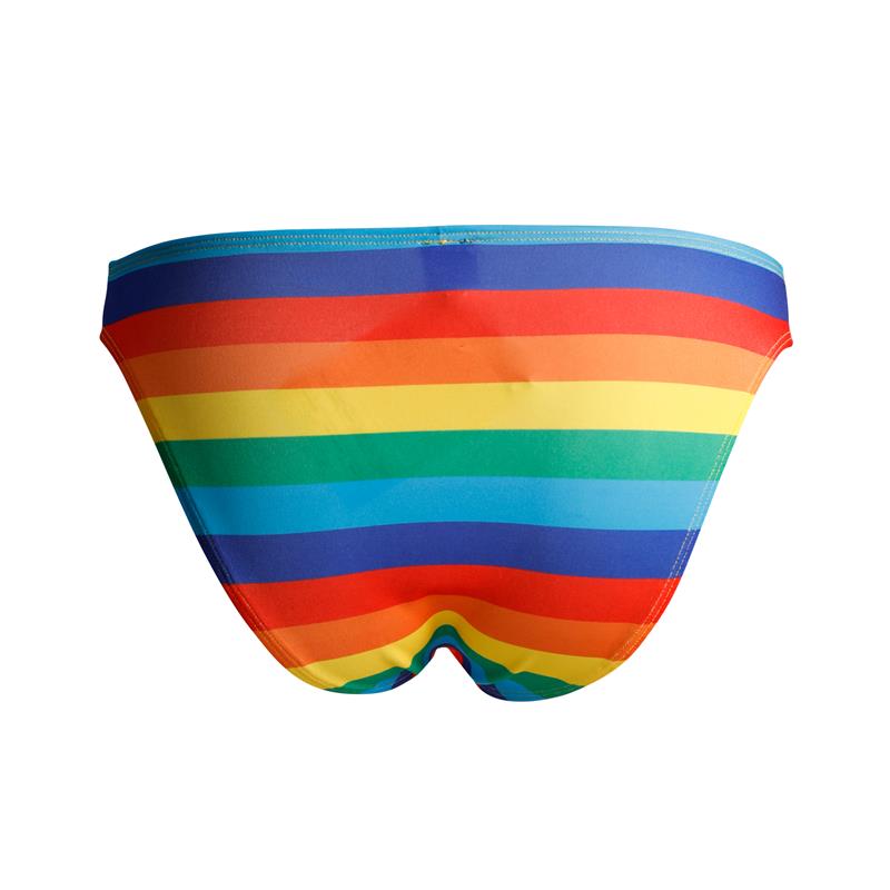 C4M01 Low Rise Bikini Brief Rainbow