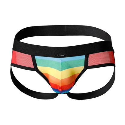 C4M13 Mixed Jockstrap Rainbow