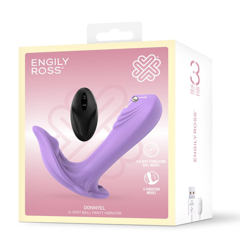 Donnyel Panty Vibrator with G Spot Ball and Remote Control