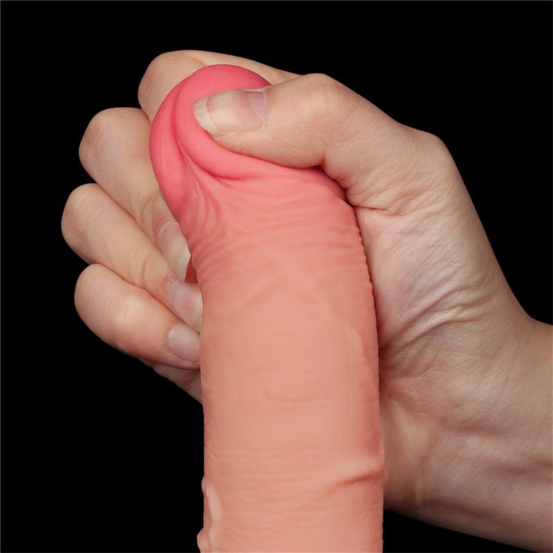 Sliding Skin Dual Layer Dildo 75