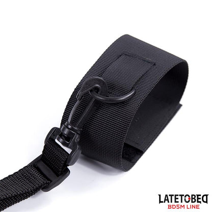 Nylon Velcro Bed Restraints with Plastic Hook