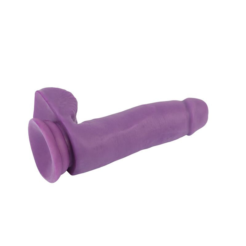 Dual Density Dildo Purple 67