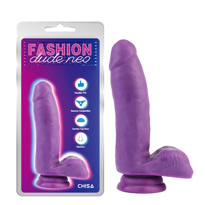 Dual Density Dildo Purple 67