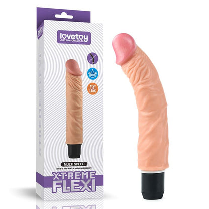 Dildo Flexi 95 with Vibration Flesh