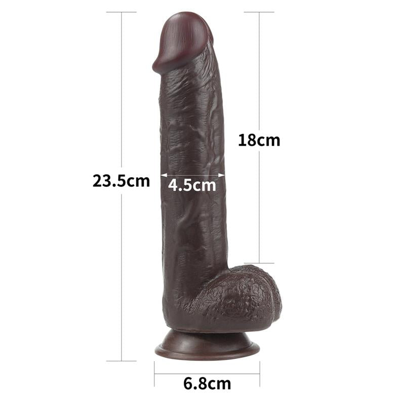 Dildo Sliding 9 Black