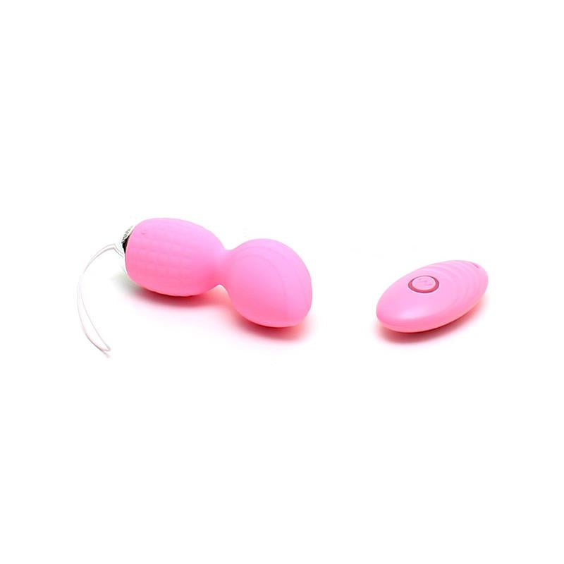 Vibrating Kegel Balls with Remote Control Athens Pink