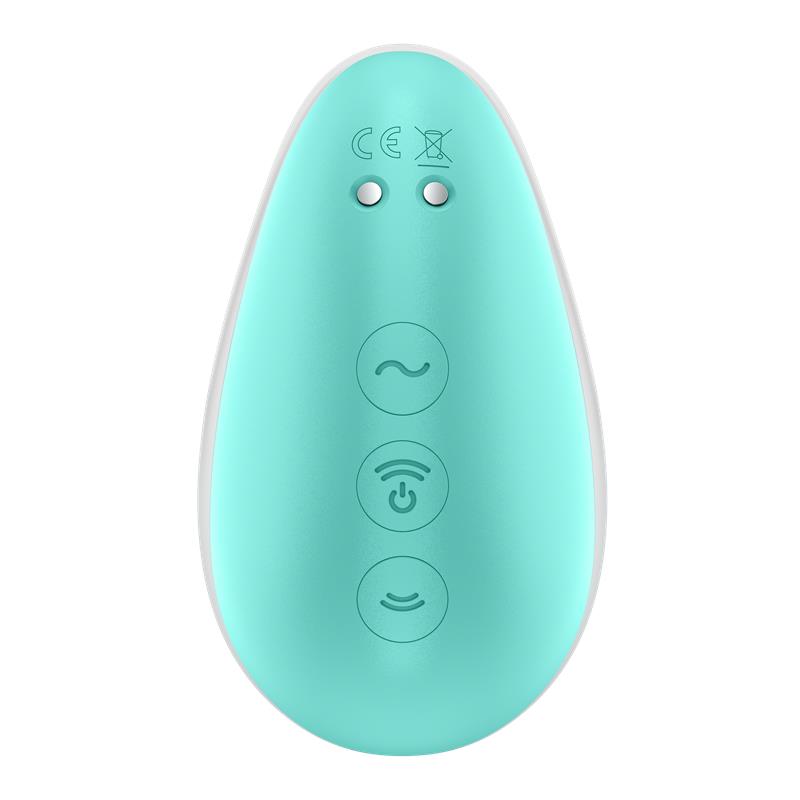 Pixie Dust Clitoris Sucker with Vibration Mint Pink