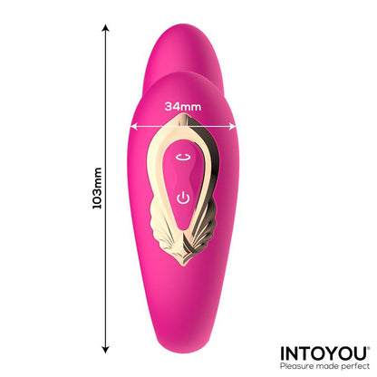 Lanty Couples Toy with 360º Oscillation and Remote Control