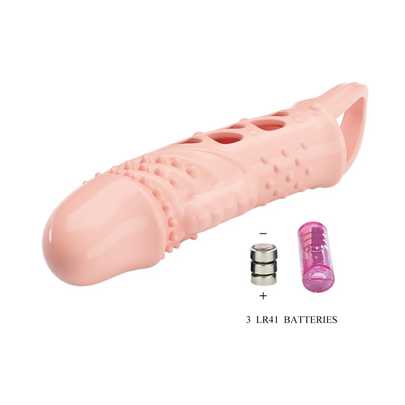 Penis sleeve with vibration