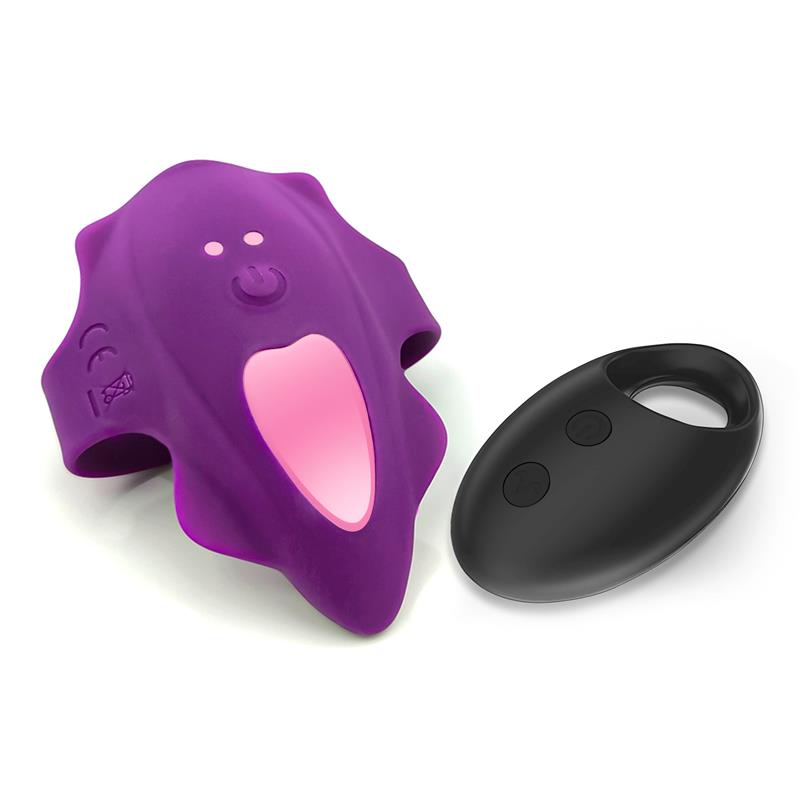 No Seventeen Panty Stimulator Remote Control Magnetic USB Purple