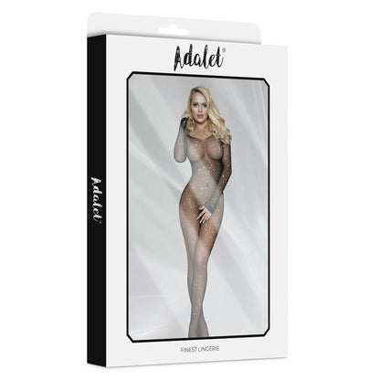 Maty Bodystocking open crotch with Rhinestones