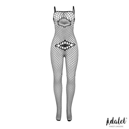 Katia Fishnet Bodystocking with Geometric Patterns