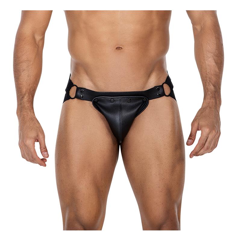 JOCKSTR4P02 Jockstrap Jocksnap Black