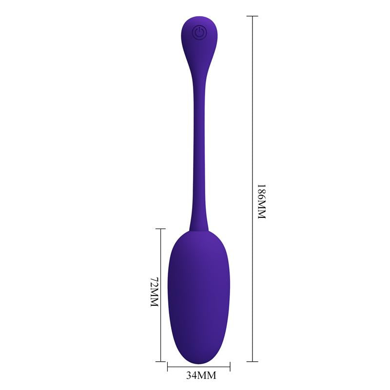 Knucker Vibrating Egg Purple