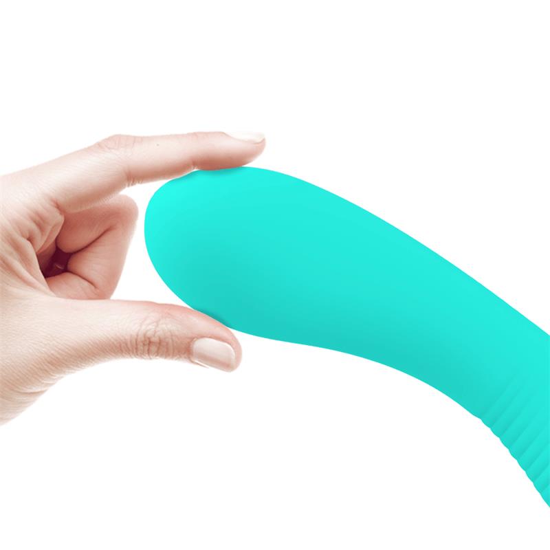 Prescott Vibrator USB Silicone Green