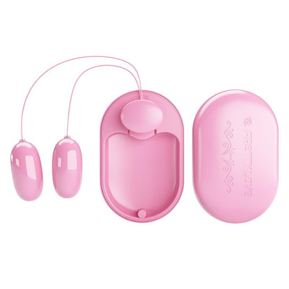 Fun Box Vibrating Bullets with Remote Pink USB