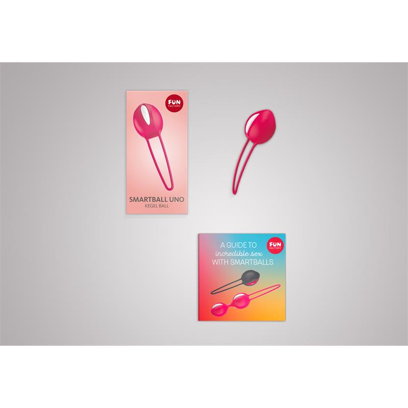 Smartball uno Kegel Ball White India Red