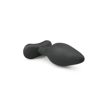 Medium Black Silicone Buttplug