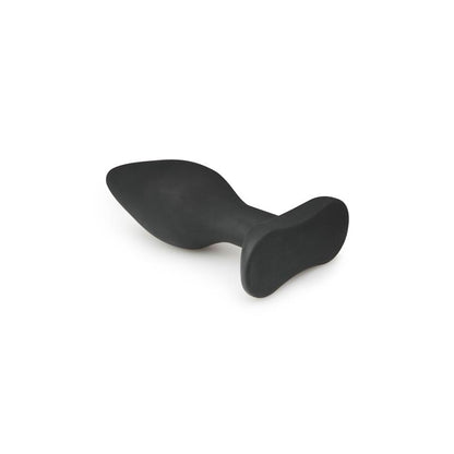 Medium Black Silicone Buttplug