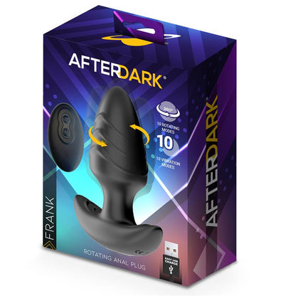 Frank 360º Rotating and vibrating Anal Plug with Remote Control